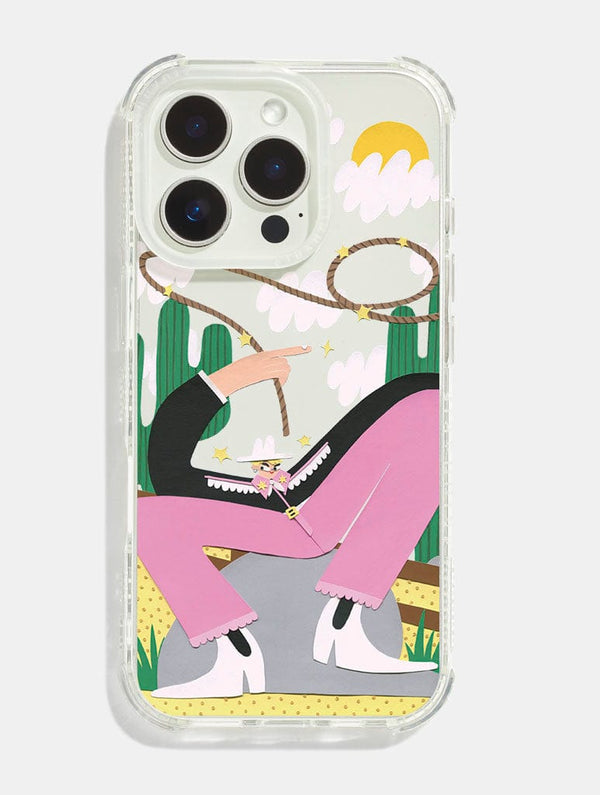 Skinnydip London Naomi Anderson-Subryan x Skinnydip Yeehaw Shock iPhone Case
