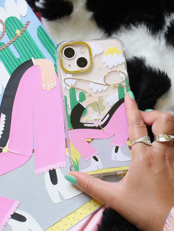 Skinnydip London Naomi Anderson-Subryan Yeehaw IPhone Case