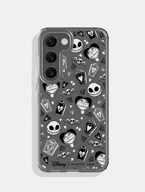 Skinnydip London Nightmare Before Christmas Black and White Valentines Android Case