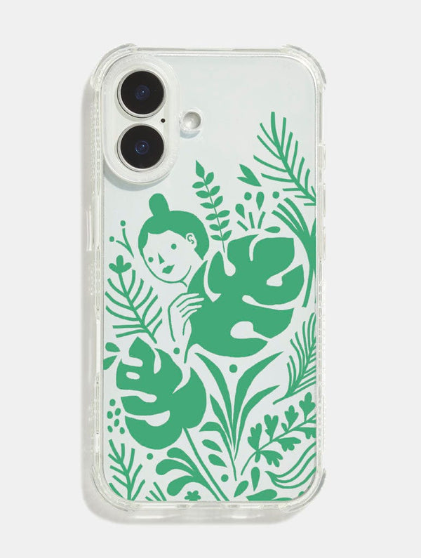 Skinnydip London Nina Cosford x Skinnydip Plant Girl Shock iPhone Case