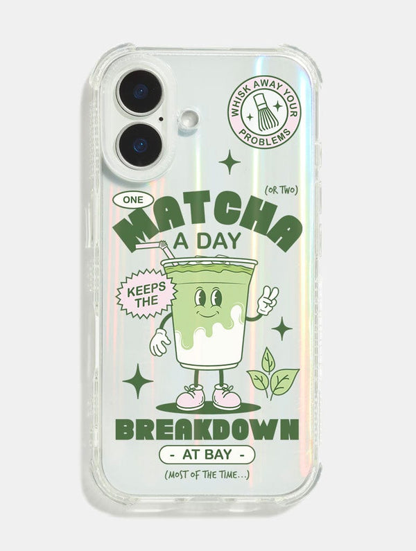 Skinnydip London One Matcha A Day Shock iPhone Case