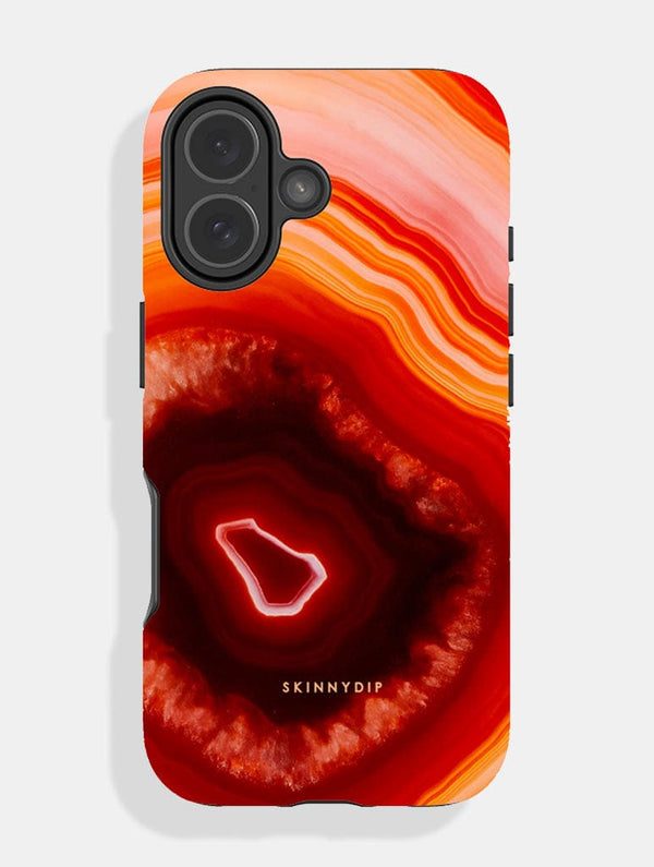 Skinnydip London Orange Agate Ultra Protective iPhone Case – Skinnydip London