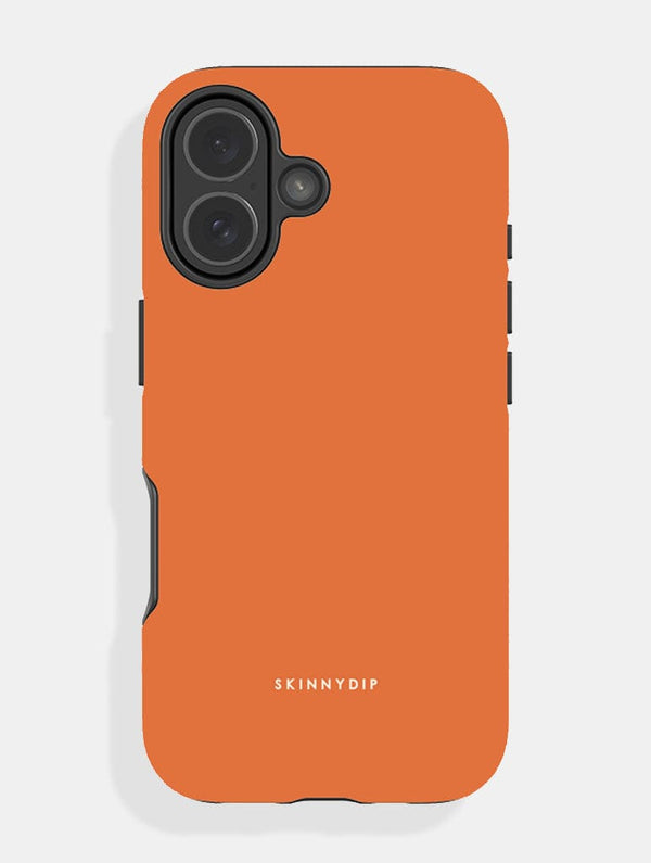Skinnydip London Orange Solid Colour Ultra Protective iPhone Case – Skinnydip London