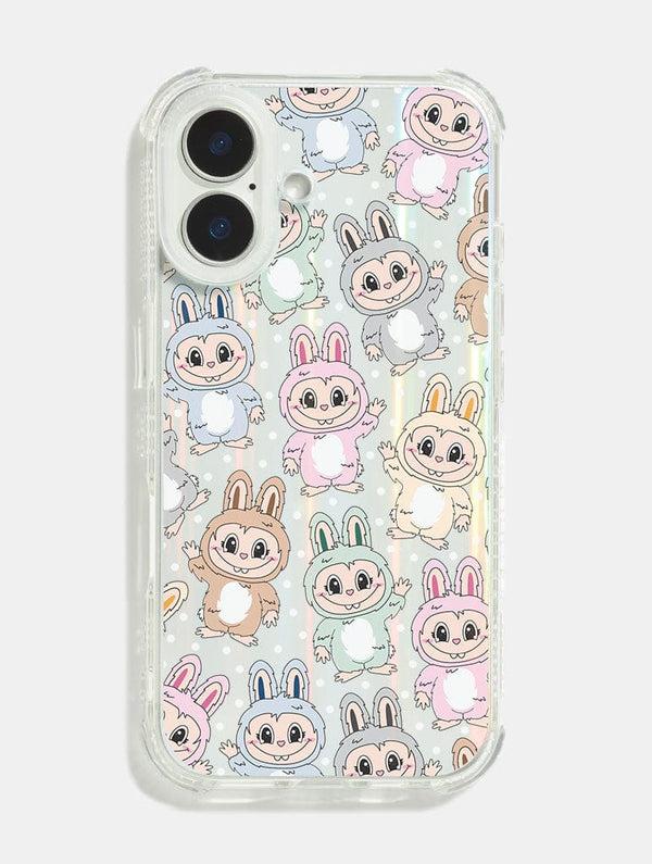 Skinnydip London Pastel Fluffy Creatures Pattern Shock iPhone Case – Skinnydip London