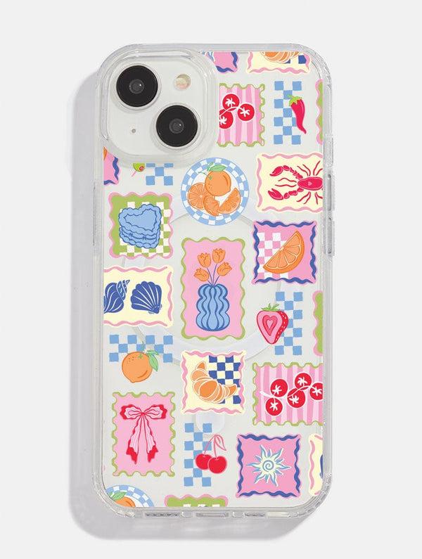 Skinnydip London Patchwork Picnic MagSafe iPhone Case