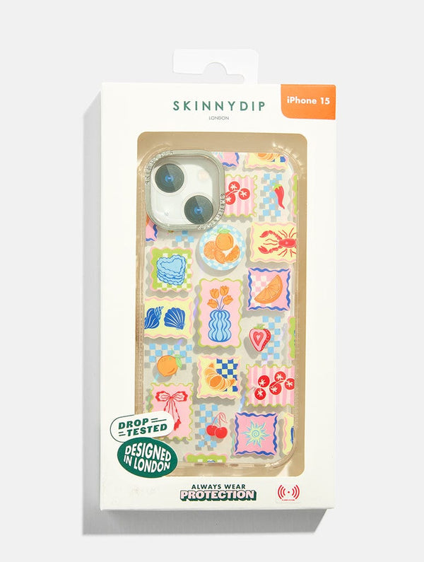 Skinnydip London Patchwork Picnic Shock IPhone Case – Skinnydip London