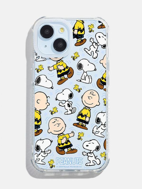 Skinnydip London Peanuts x Skinnydip Charlie Brown & Snoopy Repeat Shock iPhone Case