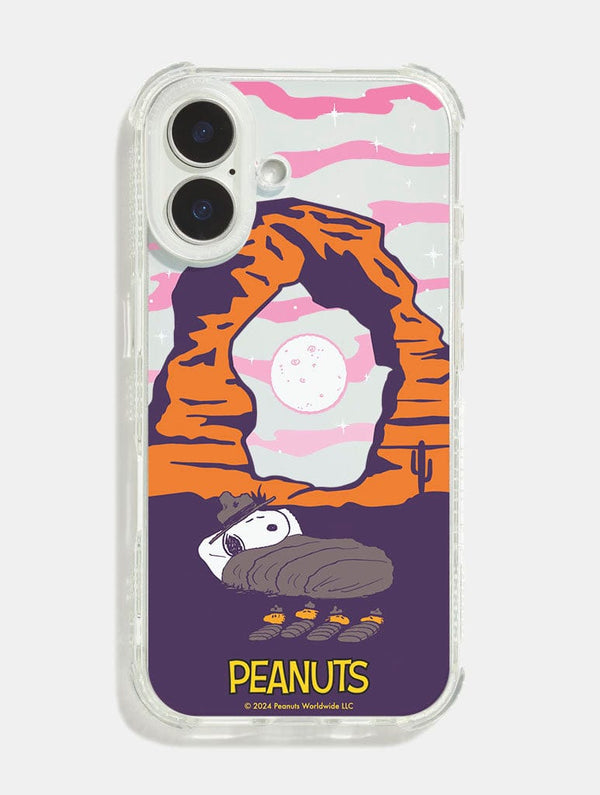 Skinnydip London Peanuts x Skinnydip Snoopy Camping Shock iPhone Case