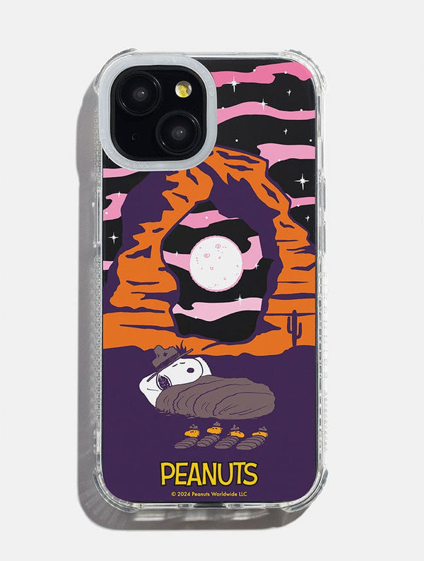 Skinnydip London Peanuts x Skinnydip Snoopy Camping Shock iPhone Case