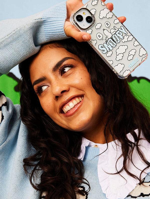 Skinnydip London Peanuts X Skinnydip Snoopy Clouds Repeat Shock IPhone Case