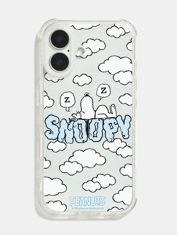 Skinnydip London Peanuts x Skinnydip Snoopy Clouds Repeat Shock iPhone Case