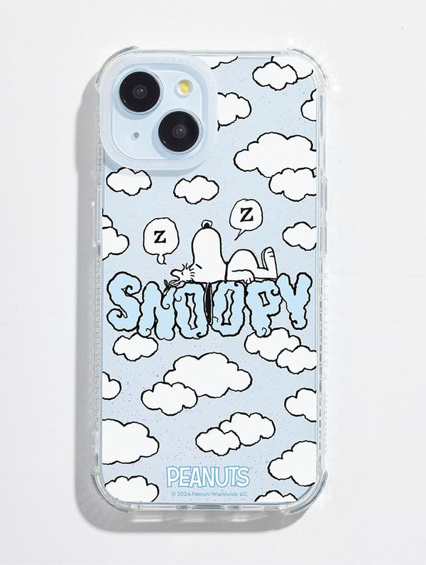Skinnydip London Peanuts x Skinnydip Snoopy Clouds Repeat Shock iPhone Case