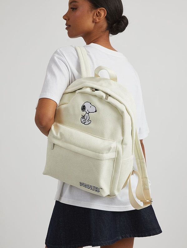 Skinnydip London Peanuts X Skinnydip Snoopy Cord Backpack