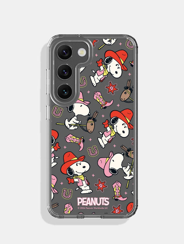 Skinnydip London Peanuts x Skinnydip Snoopy Cowboy Android Case