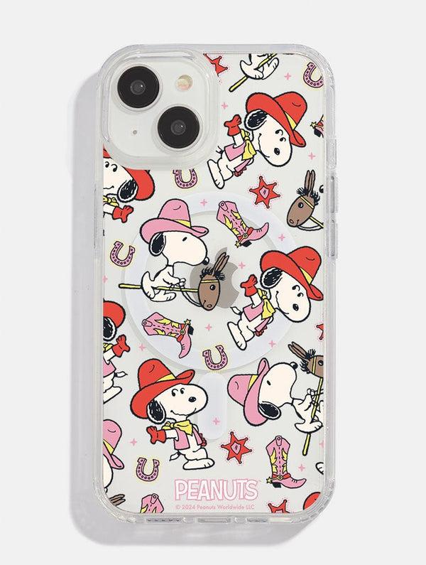 Skinnydip London Peanuts x Skinnydip Snoopy Cowboy MagSafe iPhone Case