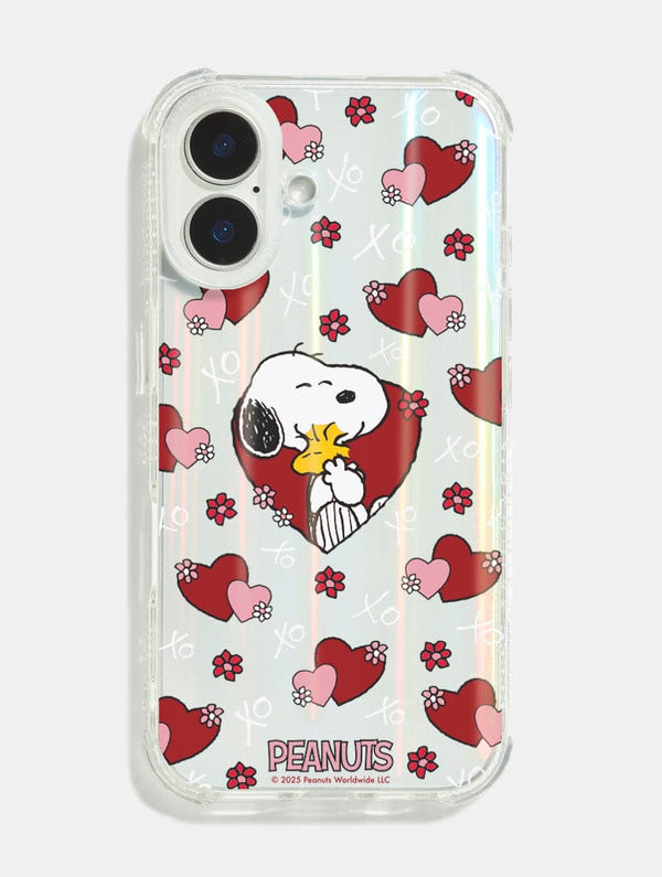 Skinnydip London Peanuts x Skinnydip Snoopy Heart Shock iPhone Case