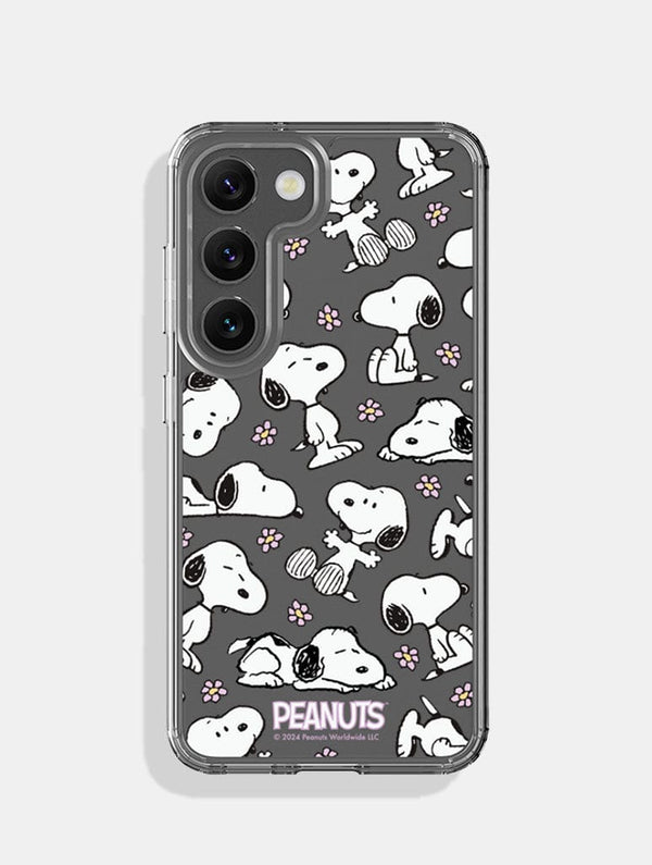 Skinnydip London Peanuts x Skinnydip Snoopy Lilac Daisy Android Case