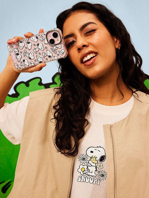 Skinnydip London Peanuts X Skinnydip Snoopy Lilac Daisy Shock IPhone Case