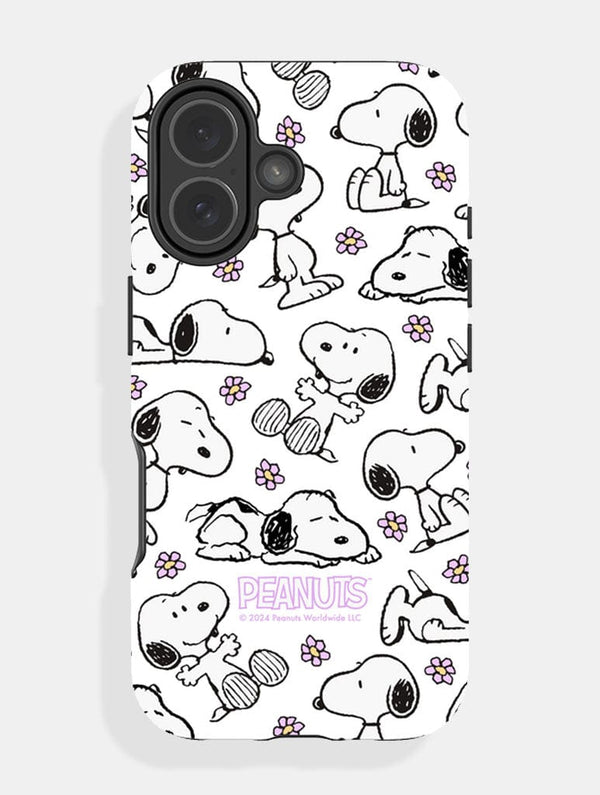Skinnydip London Peanuts x Skinnydip Snoopy Lilac Daisy Ultra Protective iPhone – Skinnydip London