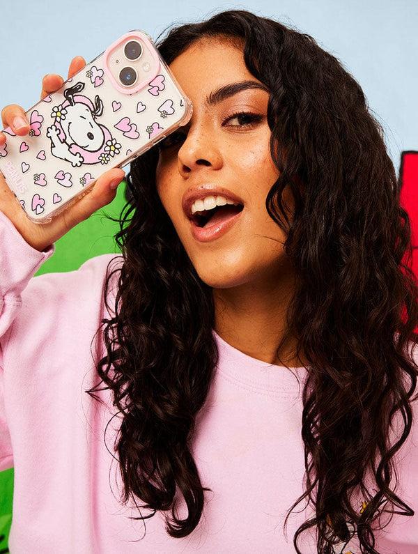 Skinnydip London Peanuts X Skinnydip Snoopy Love Hearts Shock IPhone Case
