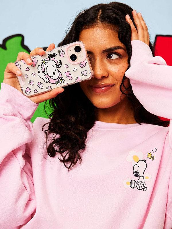 Skinnydip London Peanuts X Skinnydip Snoopy Love Hearts Shock IPhone Case