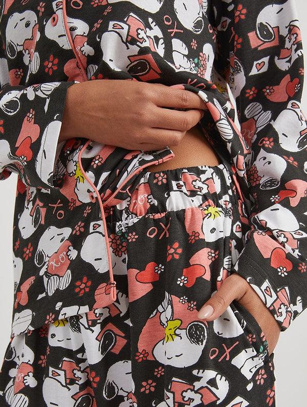 Skinnydip London Peanuts X Skinnydip Snoopy Love Pyjama Set – Skinnydip London
