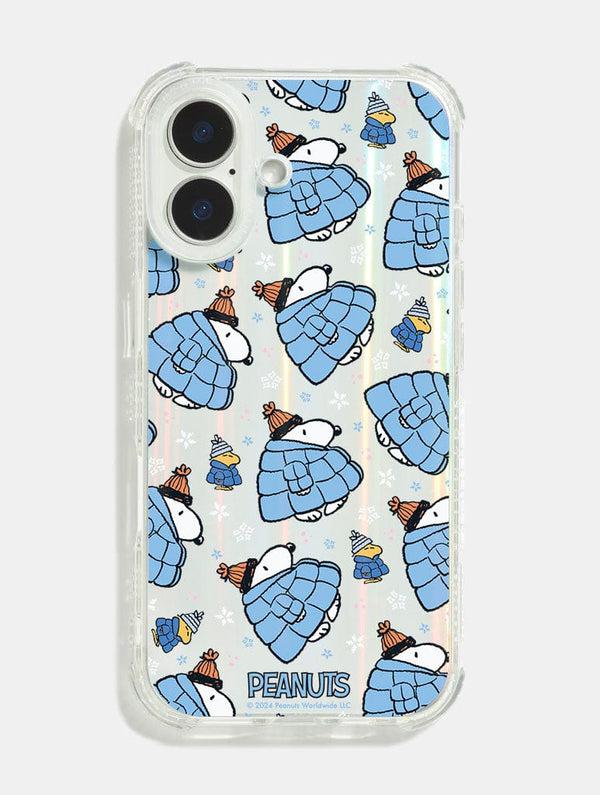 Skinnydip London Peanuts x Skinnydip Snoopy Puffer Jacket Shock iPhone Case