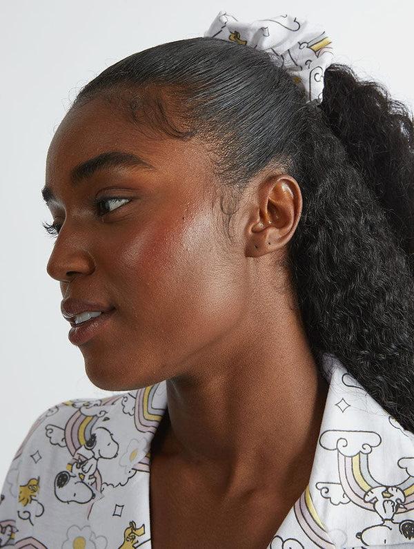 Skinnydip London Peanuts X Skinnydip Snoopy Rainbow Print Pyjama Set In Ecru – Skinnydip London