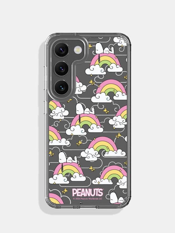 Skinnydip London Peanuts x Skinnydip Snoopy Rainbow Repeat Android Case