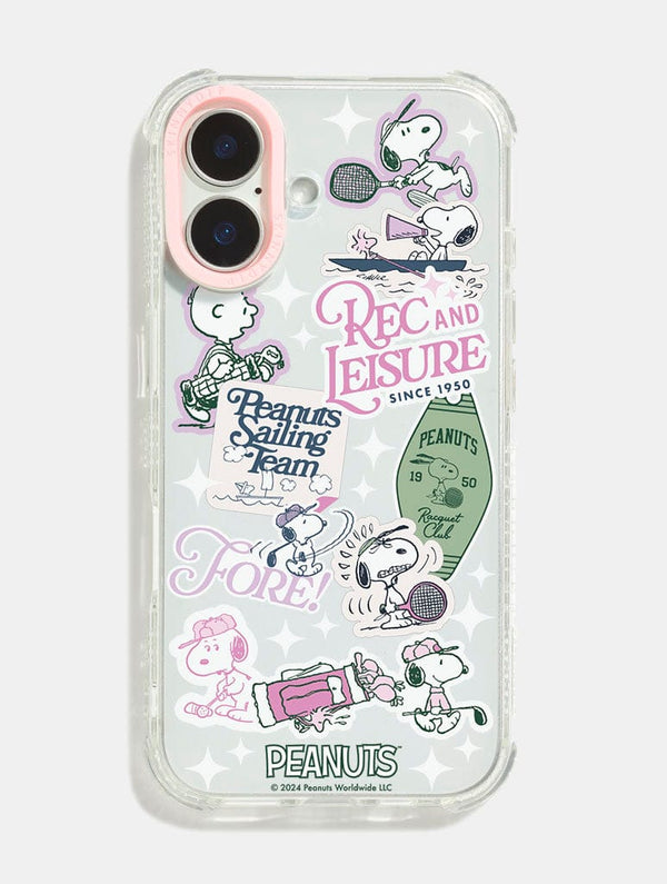 Skinnydip London Peanuts x Skinnydip Snoopy Rec & Leisure Shock iPhone Case