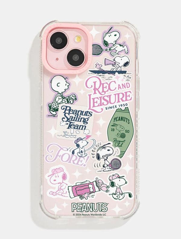 Skinnydip London Peanuts x Skinnydip Snoopy Rec & Leisure Shock iPhone Case