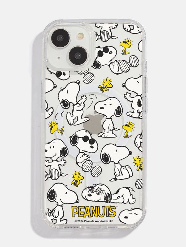 Skinnydip London Peanuts x Skinnydip Snoopy Repeat MagSafe iPhone Case