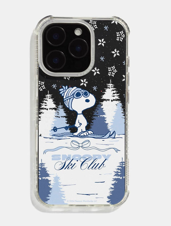 Skinnydip London Peanuts x Skinnydip Snoopy Ski Club Shock iPhone Case