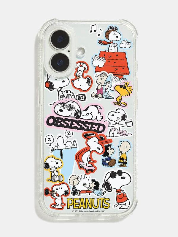 Skinnydip London Peanuts x Skinnydip Snoopy Sticker Shock iPhone Case