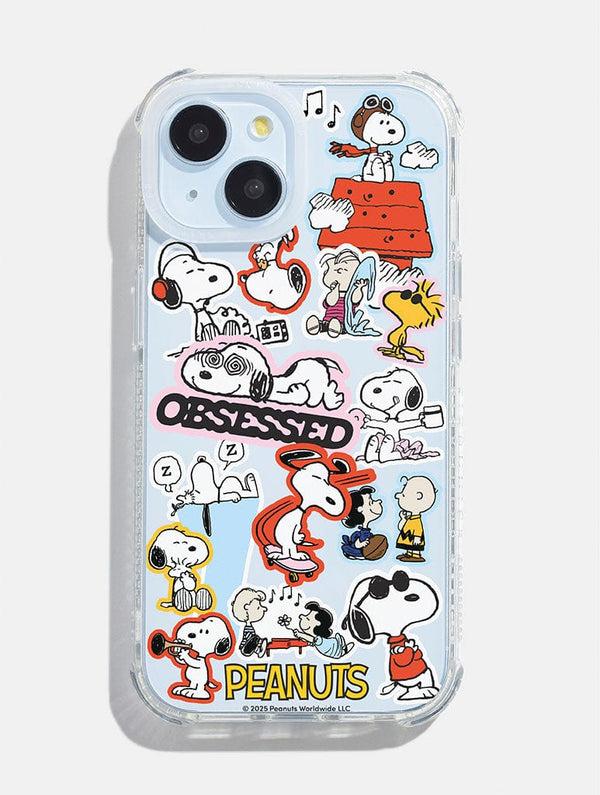 Skinnydip London Peanuts x Skinnydip Snoopy Sticker Shock iPhone Case