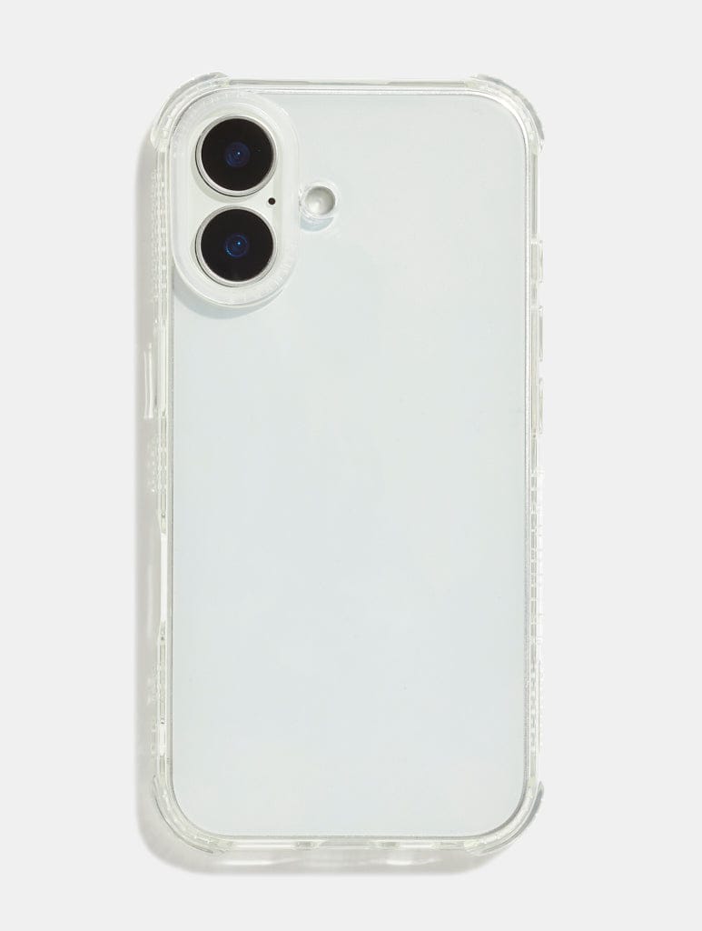 Skinnydip London Personalised Clear Base Shock IPhone Case With Clear Camera Hole