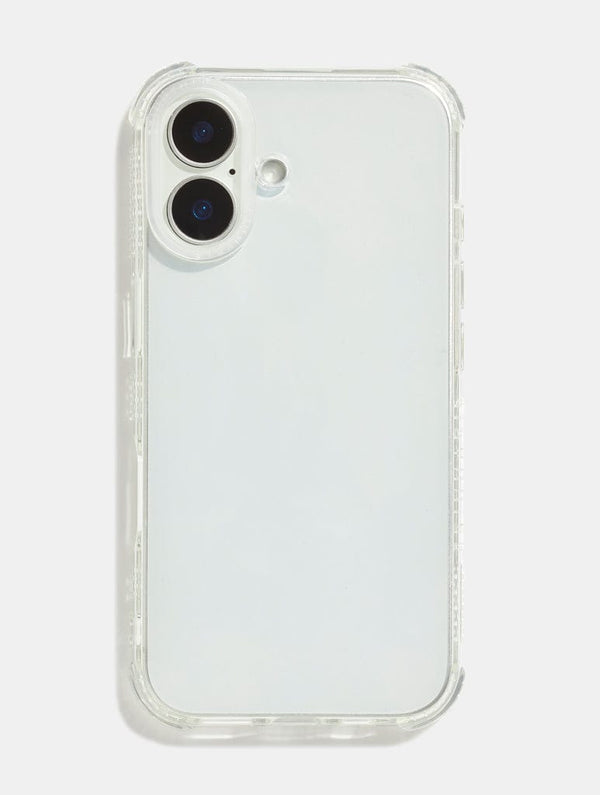 Skinnydip London Personalised Clear Shock IPhone Case With Clear Camera Hole