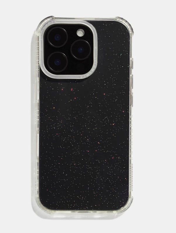 Skinnydip London Personalised Glitter Shock IPhone Case With Clear Camera Hole