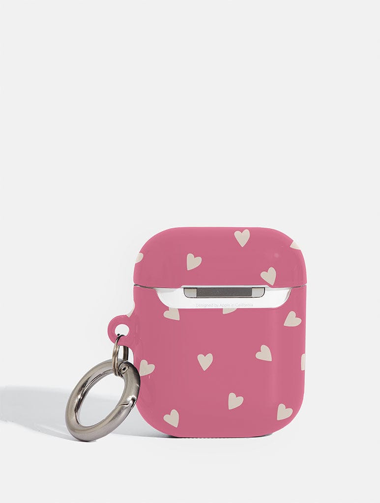 Skinnydip London Pink And Cream Ditsy Hearts AirPods Case – Skinnydip London