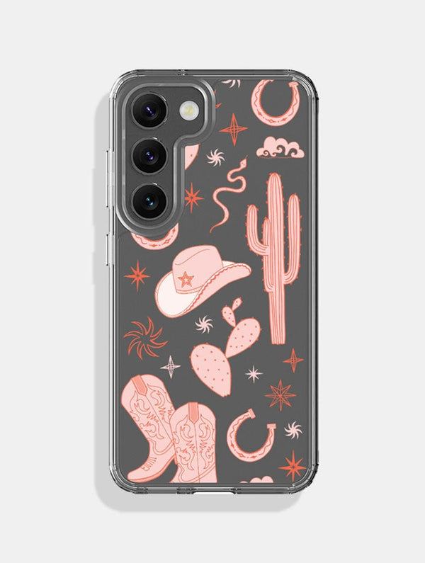 Skinnydip London Pink Cowgirl Shock Android Case| Pink Phone Case