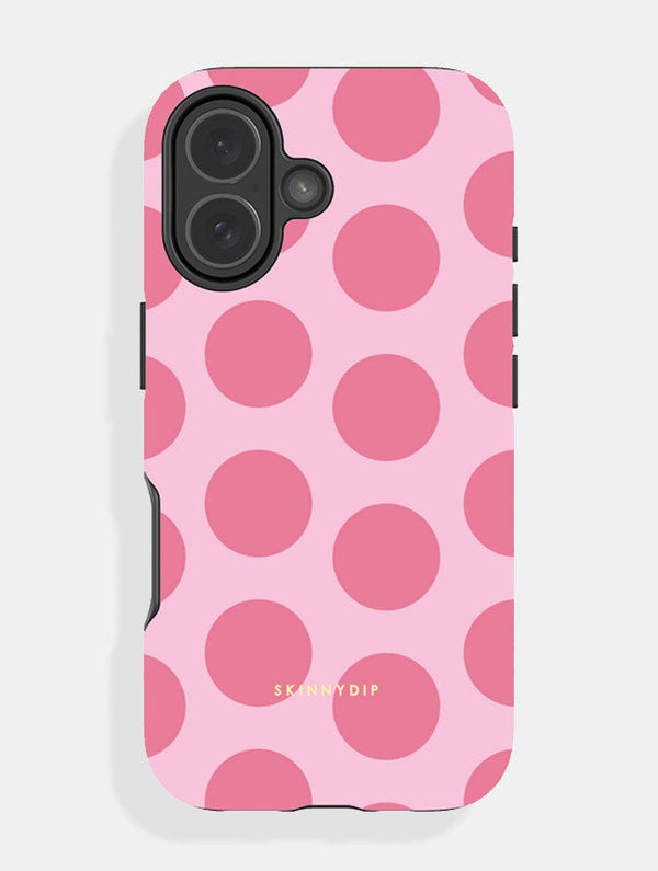 Skinnydip London Pink Polka Dots Ultra Protective iPhone Case – Skinnydip London