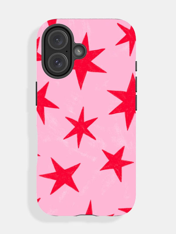 Skinnydip London Pink & Red Stars Ultra Protective iPhone Case – Skinnydip London