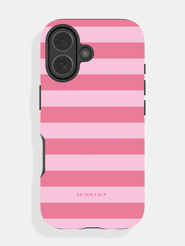 Skinnydip London Pink Stripes Ultra Protective iPhone Case – Skinnydip London