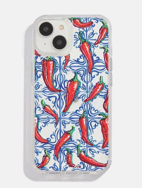 Skinnydip London Pippa Smith Studio x Skinnydip Chillies On Tiles MagSafe iPhone Case – Skinnydip London