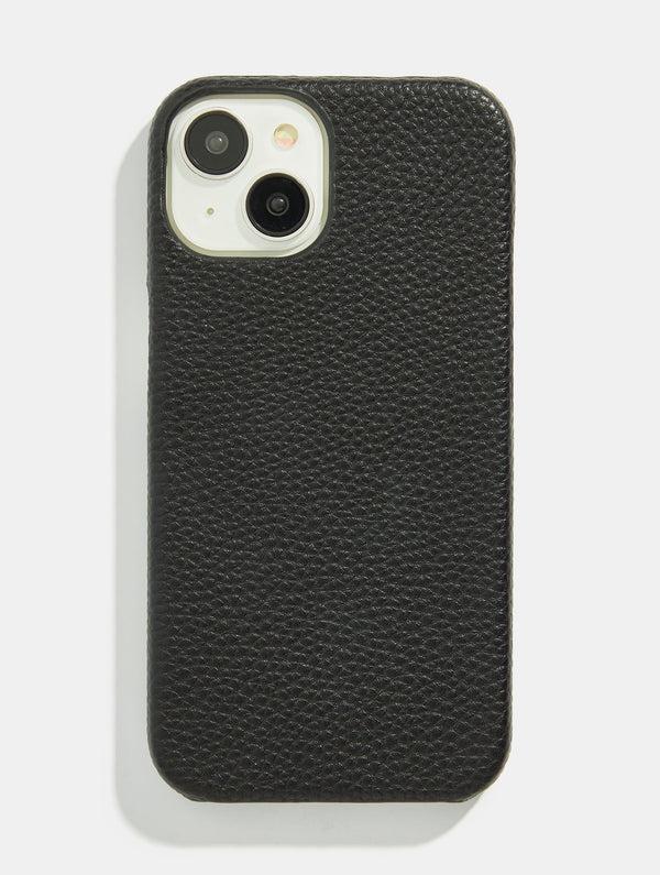 Skinnydip London PTO Black Pebble Vegan Leather iPhone Case – Skinnydip London