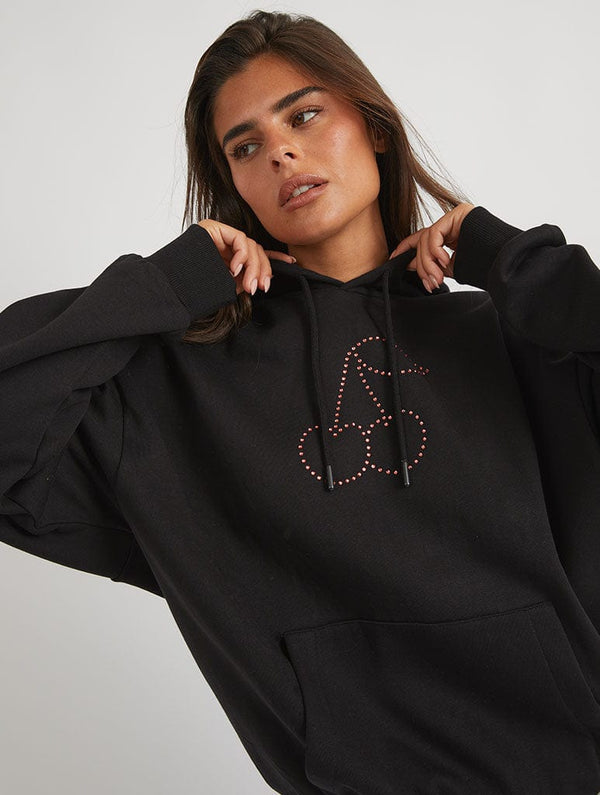 Skinnydip London Rhinestone Cherry Hoodie – Skinnydip London