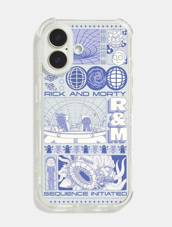 Skinnydip London Rick And Morty x Skinnydip Poster Shock iPhone Case