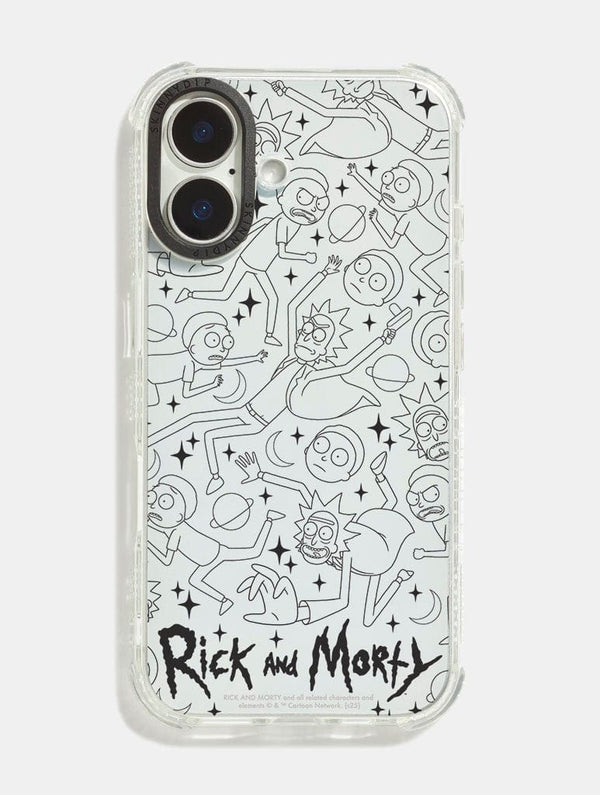 Skinnydip London Ricky And Morty x Skinnydip Outline iPhone Case – Skinnydip London