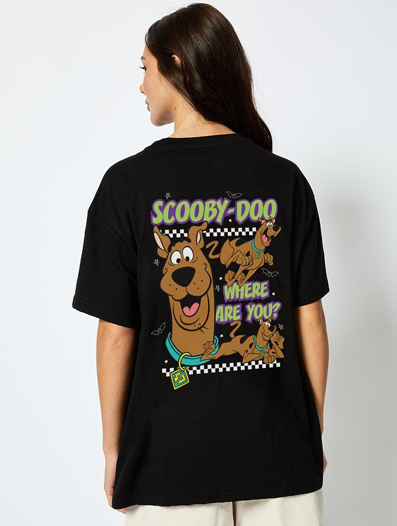 Skinnydip London Scooby Doo X Skinnydip T-Shirt In Black