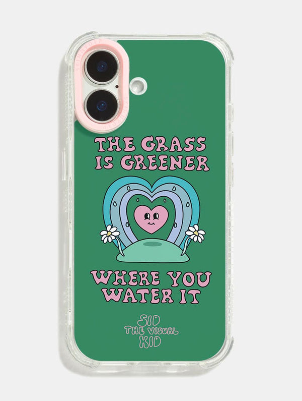 Skinnydip London Sid the Visual Kid x Skinnydip Greener Grass Shock iPhone Case